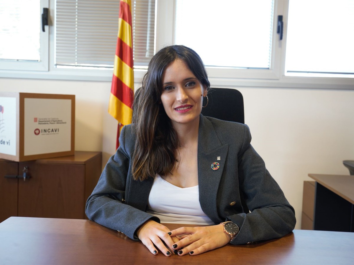 Alba Balcells, directora general de l'Institut Català de la Vinya i el Vi.