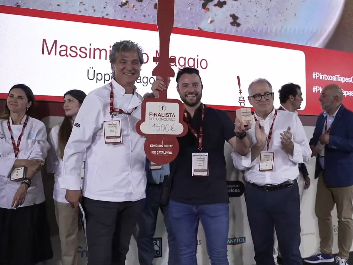 Massimiliano Maggio de l'Upper Lounge Bar, guanyador de l'edició 2023.