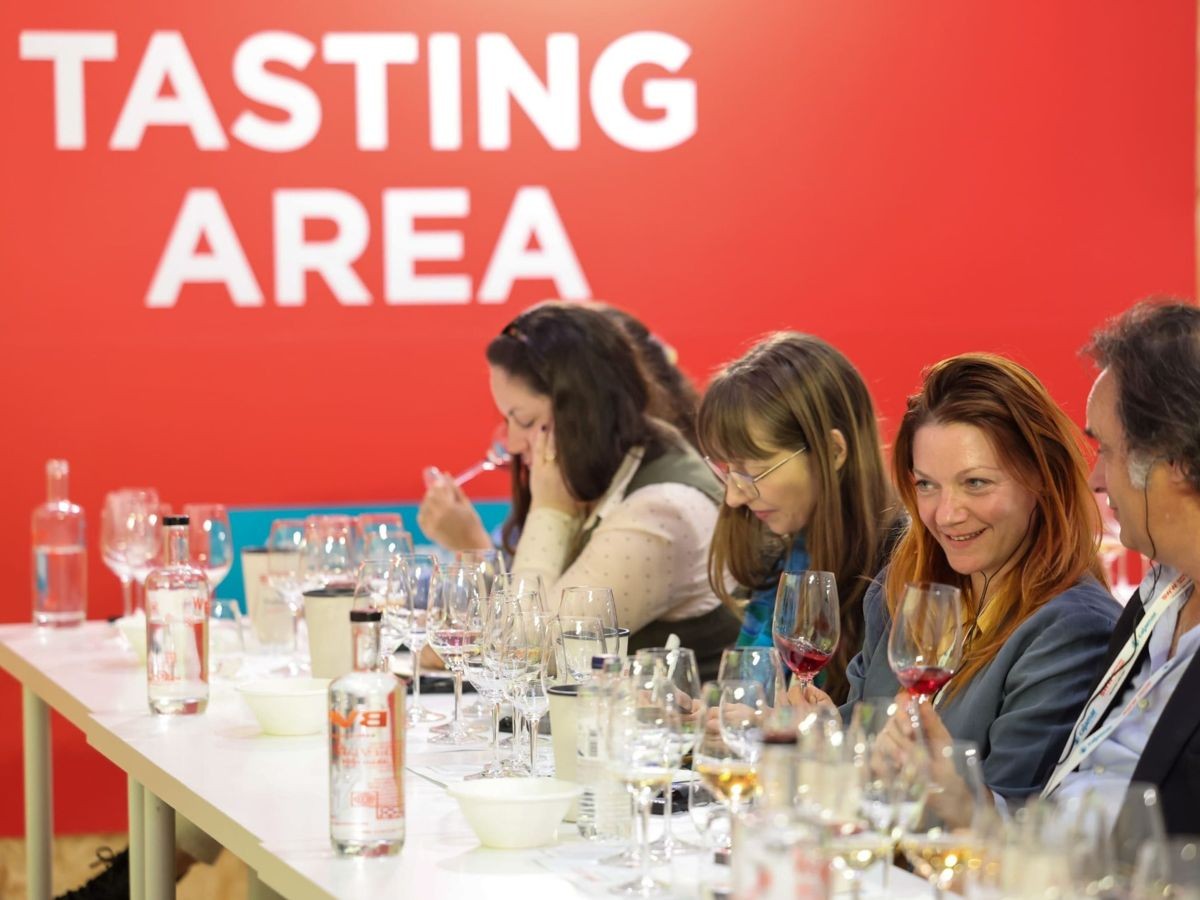 Tasting Area de la Barcelona Wine Week 2025.